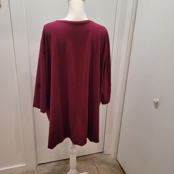 Catherine's Easy Fit Tees Collection size 3X 26/28W pull over blouse - Picture 2 of 11